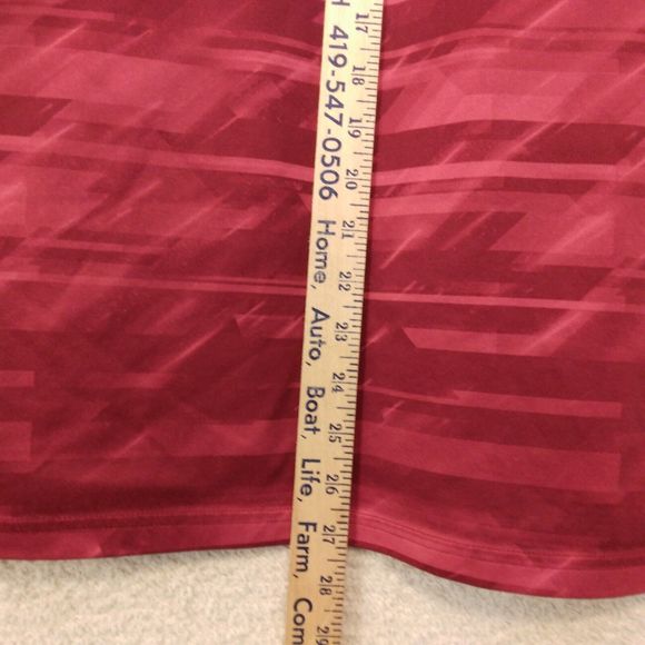 Cleveland Cavaliers basketball Under Armour tshirt mens M Medium red yellow NBA - Picture 9 of 10